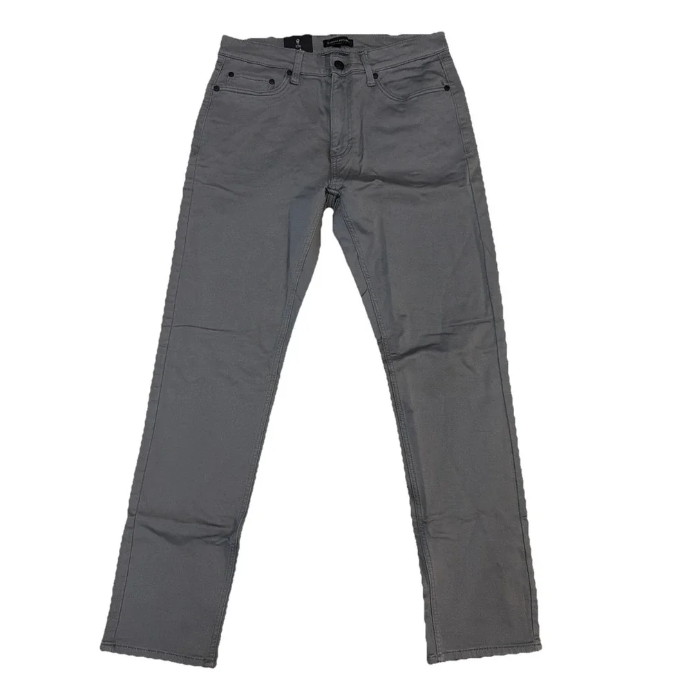 Banana Republic Men's 5 Pocket Pant Stretch Fabric‎ Gray Size 32x32